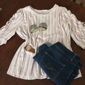 Lucky Brand Shirt with side details used once